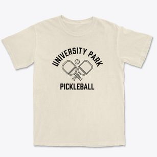 University Park Maryland Pickleball Premium Heavyweight T-shirt