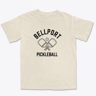 Bellport New York Pickleball Premium Heavyweight T-shirt