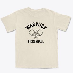 Warwick Massachusetts Pickleball Premium Heavyweight T-shirt