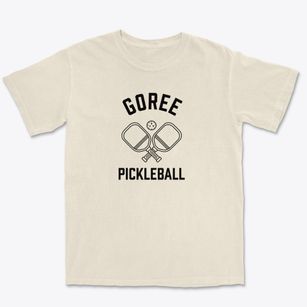 Goree Texas Pickleball Premium Heavyweight T-shirt