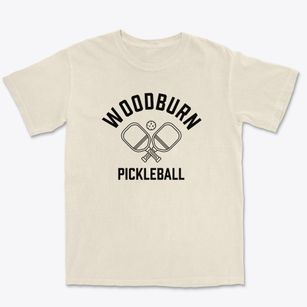 Woodburn Iowa Pickleball Premium Heavyweight T-shirt
