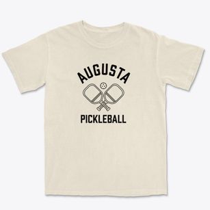 Augusta Iowa Pickleball Premium Heavyweight T-shirt