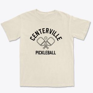 Centerville West Virginia Pickleball Premium Heavyweight T-shirt