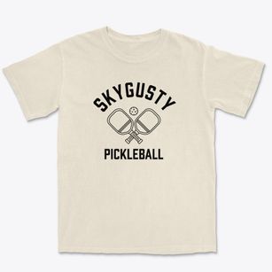 Skygusty West Virginia Pickleball Premium Heavyweight T-shirt