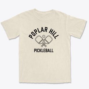 Poplar Hill Maryland Pickleball Premium Heavyweight T-shirt