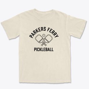 Parkers Ferry South Carolina Pickleball Premium Heavyweight T-shirt
