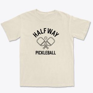 Halfway Virginia Pickleball Premium Heavyweight T-shirt
