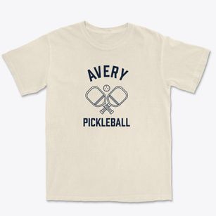 Avery Nebraska Pickleball Premium Heavyweight T-shirt