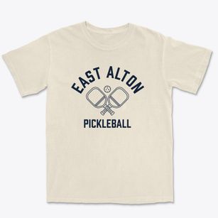 East Alton New Hampshire Pickleball Premium Heavyweight T-shirt