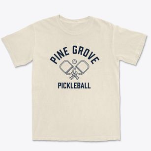Pine Grove Massachusetts Pickleball Premium Heavyweight T-shirt