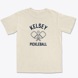 Kelsey New York Pickleball Premium Heavyweight T-shirt