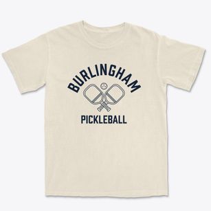 Burlingham New York Pickleball Premium Heavyweight T-shirt