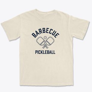 Barbecue North Carolina Pickleball Premium Heavyweight T-shirt