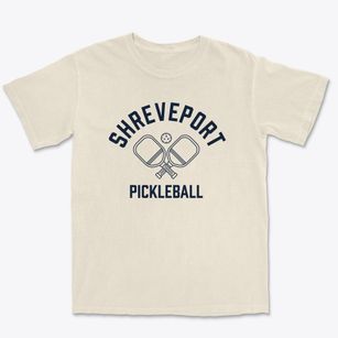 Shreveport Louisiana Pickleball Premium Heavyweight T-shirt