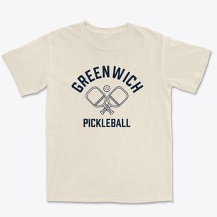 Greenwich Ohio Pickleball Premium Heavyweight T-shirt