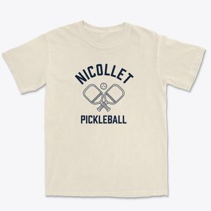 Nicollet Minnesota Pickleball Premium Heavyweight T-shirt
