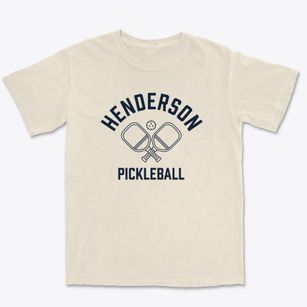 Henderson Minnesota Pickleball Premium Heavyweight T-shirt