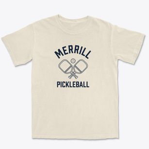 Merrill Iowa Pickleball Premium Heavyweight T-shirt