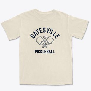 Gatesville North Carolina Pickleball Premium Heavyweight T-shirt