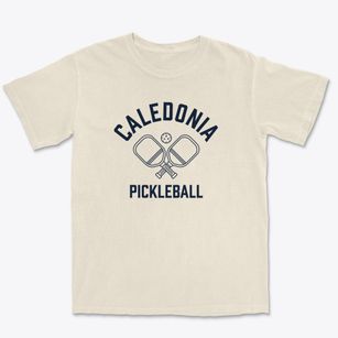 Caledonia Missouri Pickleball Premium Heavyweight T-shirt
