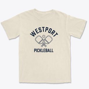 Westport Minnesota Pickleball Premium Heavyweight T-shirt