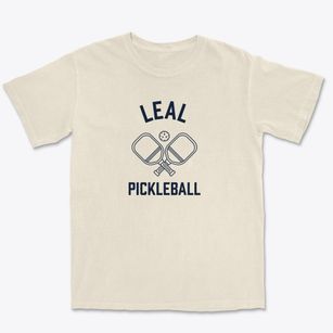 Leal North Dakota Pickleball Premium Heavyweight T-shirt