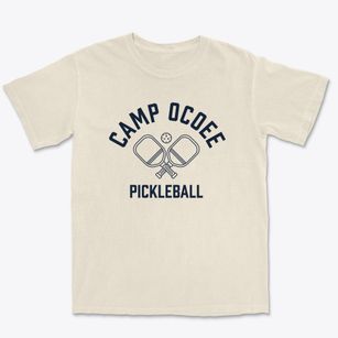 Camp Ocoee Tennessee Pickleball Premium Heavyweight T-shirt