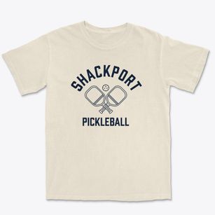 Shackport New York Pickleball Premium Heavyweight T-shirt