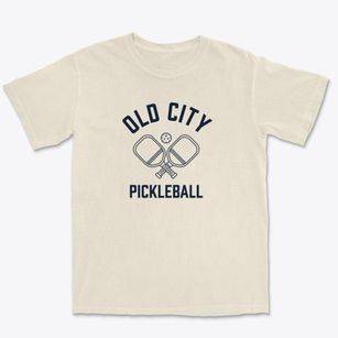 Old City New York Pickleball Premium Heavyweight T-shirt