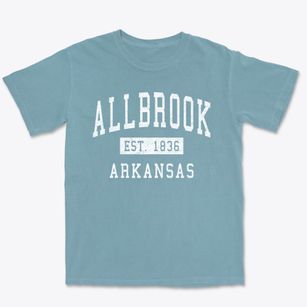 Allbrook Arkansas Classic Established Premium Heavyweight T-shirt