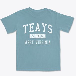 Teays West Virginia Classic Established Premium Heavyweight T-shirt