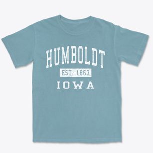 Humboldt Iowa Classic Established Premium Heavyweight T-shirt