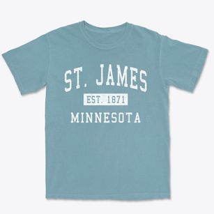 St. James Minnesota Classic Established Premium Heavyweight T-shirt