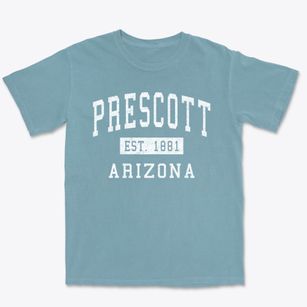 Prescott Arizona Classic Established Premium Heavyweight T-shirt