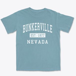 Bunkerville Nevada Classic Established Premium Heavyweight T-shirt