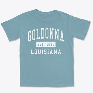 Goldonna Louisiana Classic Established Premium Heavyweight T-shirt