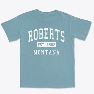 Roberts Montana Classic Established Premium Heavyweight T-shirt