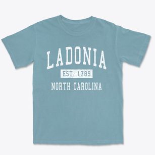 Ladonia North Carolina Classic Established Premium Heavyweight T-shirt