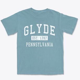 Glyde Pennsylvania Classic Established Premium Heavyweight T-shirt