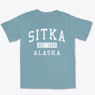 Sitka Alaska Classic Established Premium Heavyweight T-shirt