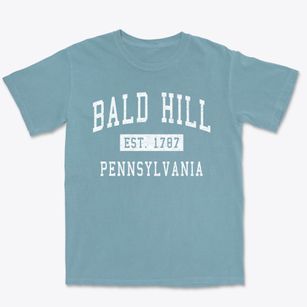 Bald Hill Pennsylvania Classic Established Premium Heavyweight T-shirt