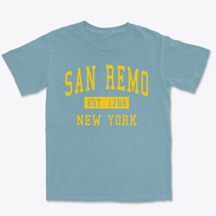 San Remo New York Classic Established Premium Heavyweight T-shirt