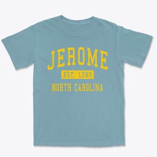Jerome North Carolina Classic Established Premium Heavyweight T-shirt