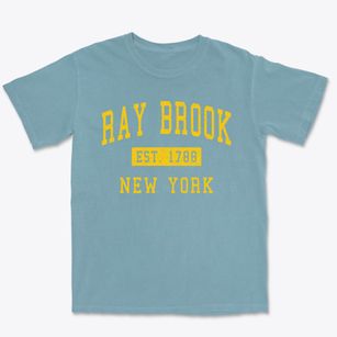 Ray Brook New York Classic Established Premium Heavyweight T-shirt