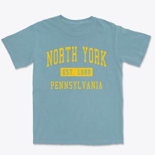 North York Pennsylvania Classic Established Premium Heavyweight T-shirt