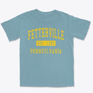 Fetterville Pennsylvania Classic Established Premium Heavyweight T-shirt