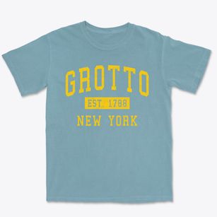 Grotto New York Classic Established Premium Heavyweight T-shirt