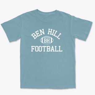 Ben Hill Junior High School Classic Football Premium Heavyweight T-shirt