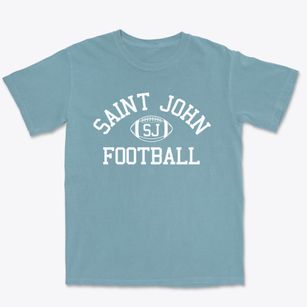 Saint John Christian Day School Classic Football Premium Heavyweight T-shirt
