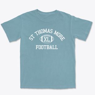 St Thomas More Parish Classic Football Premium Heavyweight T-shirt